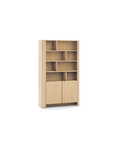 Vetrina Bari rovere - 103x160x39 cm