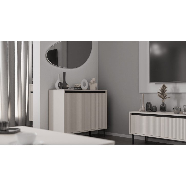 Set Osaka cachemire – Credenza, Mobile TV, Vetrina