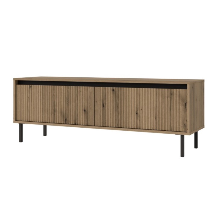 copy of Buffet 3 portes 154 x 40 x 75 cm chêne canadian-blanc artik