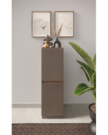 Colonne FANTASY Bronze/chêne Mercure 54 x 170 cm