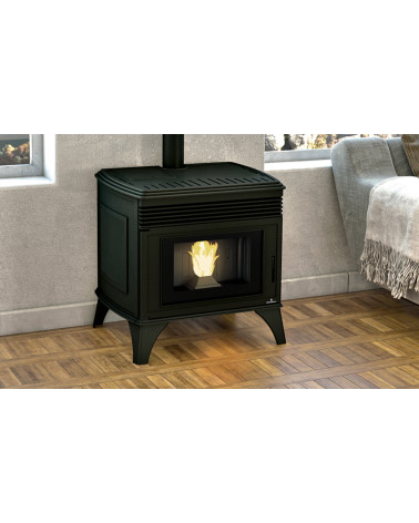 Poêle à pellet d’air en fonte 7 KW - Nicole
