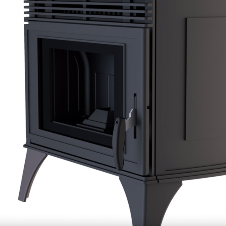 Estufa de pellets Nicole 7 KW en hierro fundido