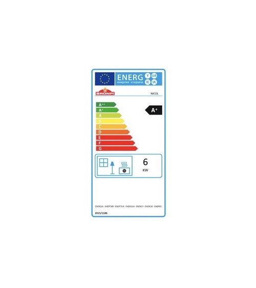 Pellettiliesi slim 13 kW VERNON musta lasi eurooppalainen valmistus verkkokaupassamme