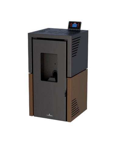 Stufa a pellet Tina moka 7kW