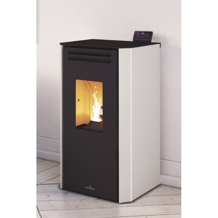 Stufa a pellet color avorio - 7kW