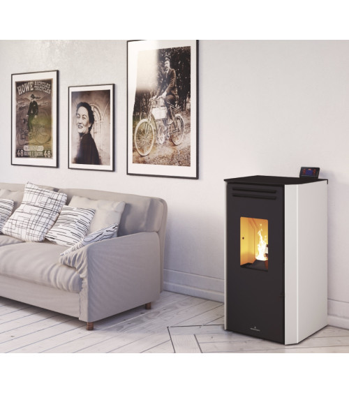 Stufa a pellet color avorio - 7kW