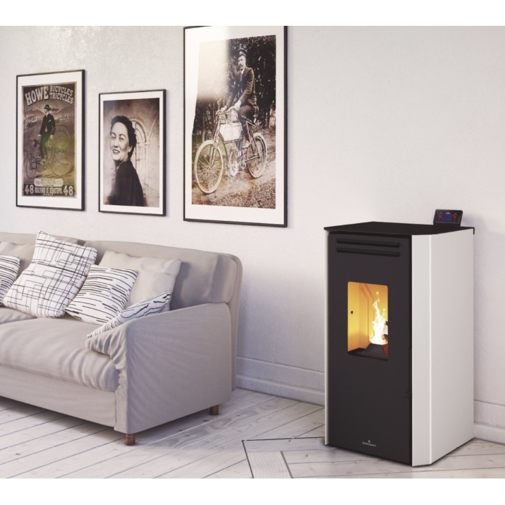 copy of Salamandra a pellets slim 13 kW vidro preto VERNON copy of Salamandra a pellets slim 13 kW vidro preto VERNON