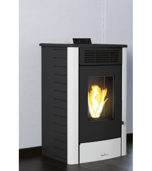 Poêle à pellet Rita Ivoire 9kW