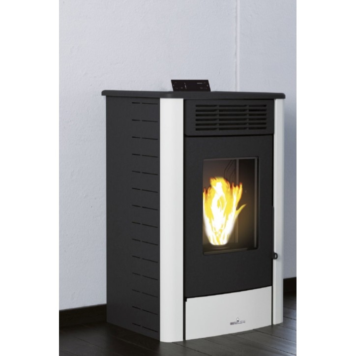 copy of Pelletkachel slim 13 kW zwart glas VERNON