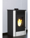 Stufa a pellet Rita Avorio 9kW