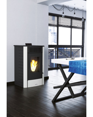Stufa a pellet Rita Avorio 9kW