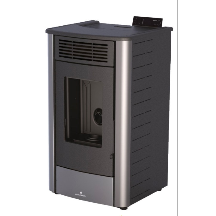 Estufa de pellets Rita Gris 7kW