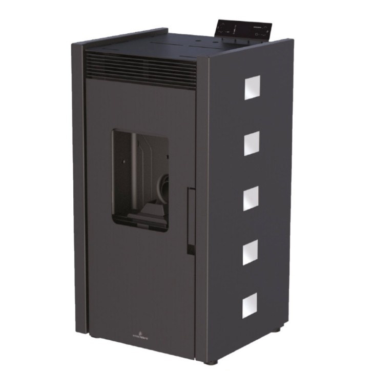 Poêle à pellet BRONPI 9kW - Zoé Noir