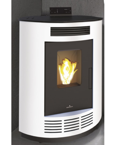 Stufa a pellet Nina Avorio 9 kW