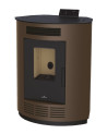 copy of Pellettikamiina slim 13 kW musta lasi VERNON