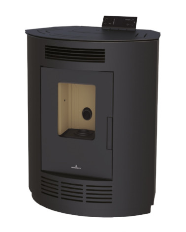 Poêle à pellet Nina Noir 9kW