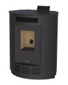 Stufa a pellet Nina Nera da 9 kW