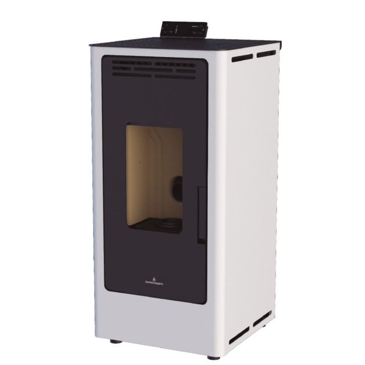 Stufa a pellet 9kW - Kira Avorio
