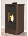 Poêle à pellet BRONPI  9kW - Kira Moka
