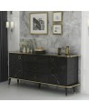 Salon complet Bien marbre noir