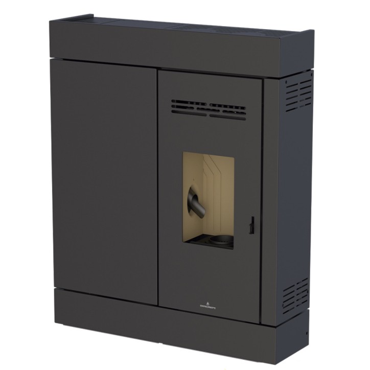 Estufa de pellets Cira Negra 9kW