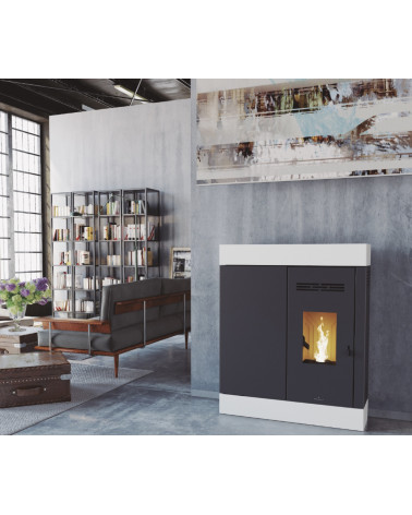 Poêle à pellet Cira Ivoire 9kW
