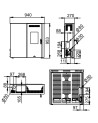 copy of Poêle à pellet canalisable slim 13 kW verre noir VERNON