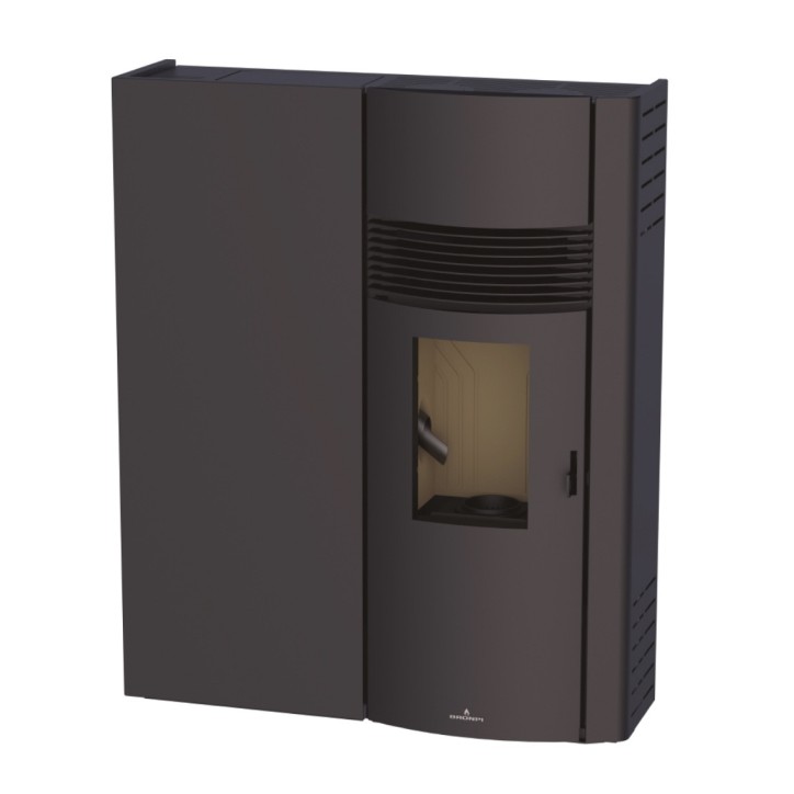 Stufa a pellet Adry 11 kW nera