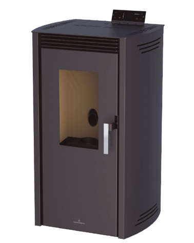 Stufa a pellet Noa 11 kW nera