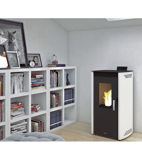 Estufa de pellets Noa 11kW Marfil