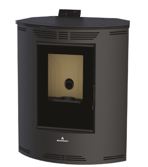 Poêle à pellet Princesa Noir 11,7kW
