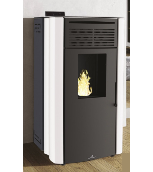Termostufa a pellet Coral Avorio 15kW