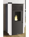 copy of Pellettikamiina slim 13 kW musta lasi VERNON