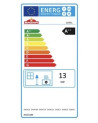 copy of Pellettikamiina slim 13 kW musta lasi VERNON