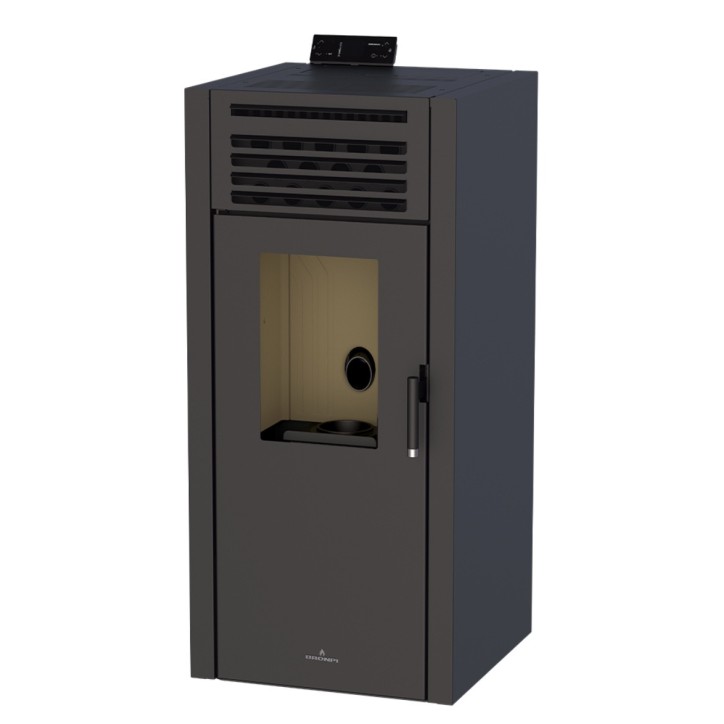Poêle à pellet BRONPI 14,3kW - Adel noir