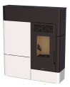copy of Pellettikamiina slim 13 kW musta lasi VERNON