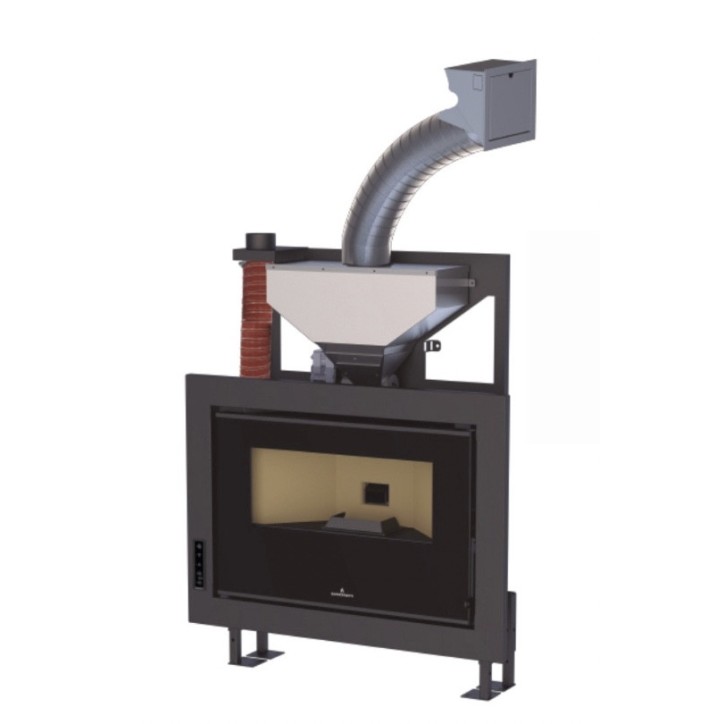 copy of Caldeira SUPETAR de 27 kW com limpeza automática e compactador de cinzas
