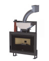 Inserto a pellet Bruno-Slim 10kW