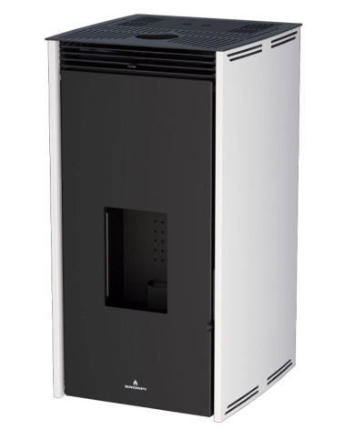 Poêle à pellet - SANS ELECTRICITE - FREE 11 kW couleur noire fabrication européenne sur notre boutique en ligne