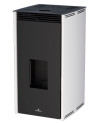 copy of Salamandra a pellets - SEM ELECTRICIDADE - FREE 11 kW cor preta