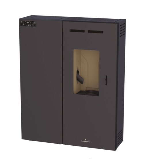 Poêle à granulés slim Minerva 6,7kW
