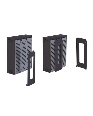Stufa a pellet Slim Minerva Nera 6,7 kW