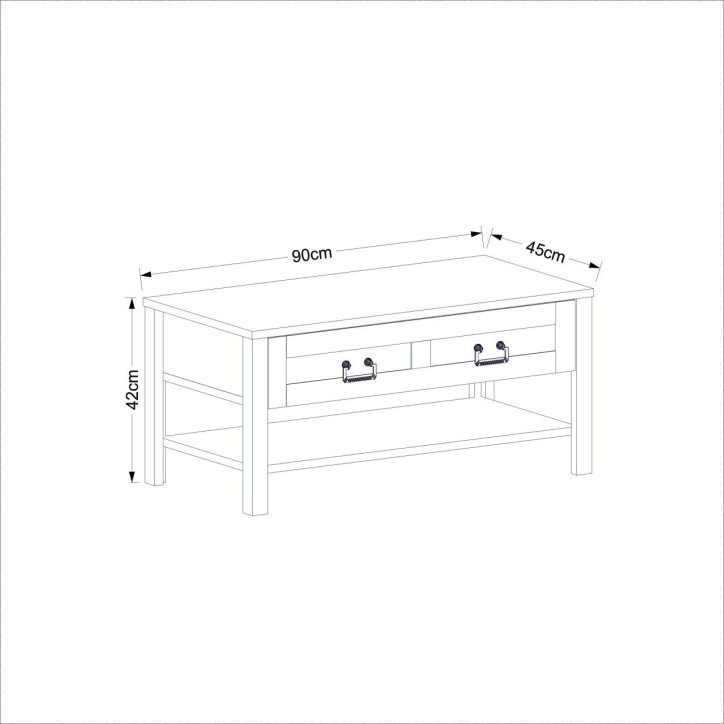 Salon complet Rosa gris clair et bois