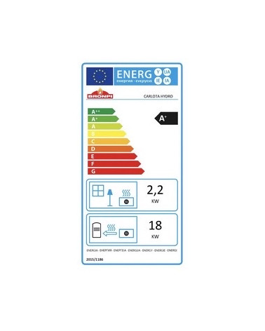 Thermo poêle à granulés Carlota 23 kW