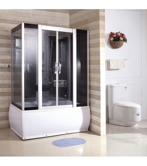Combiné baignoire-douche SYMI 160*85*215 cm hydromassage - Cabine de douche design - mobilier salle de bain