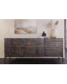 Buffet Tribal 180 cm in legno di mango scuro