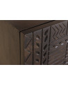Buffet Tribal 180 cm en bois de manguier foncé