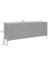 Buffet Tribal 180 cm in legno di mango scuro