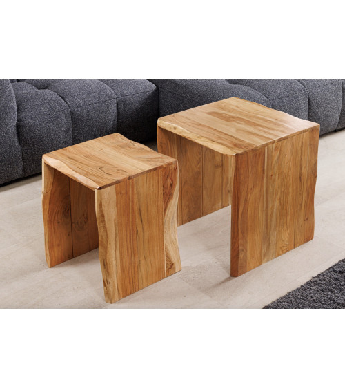 Mesa de centro MAMMUT 55 cm - Set de 2