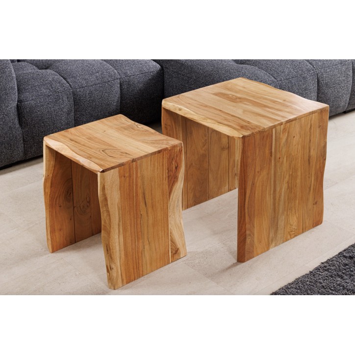 Mesa de centro MAMMUT 55 cm - Set de 2
